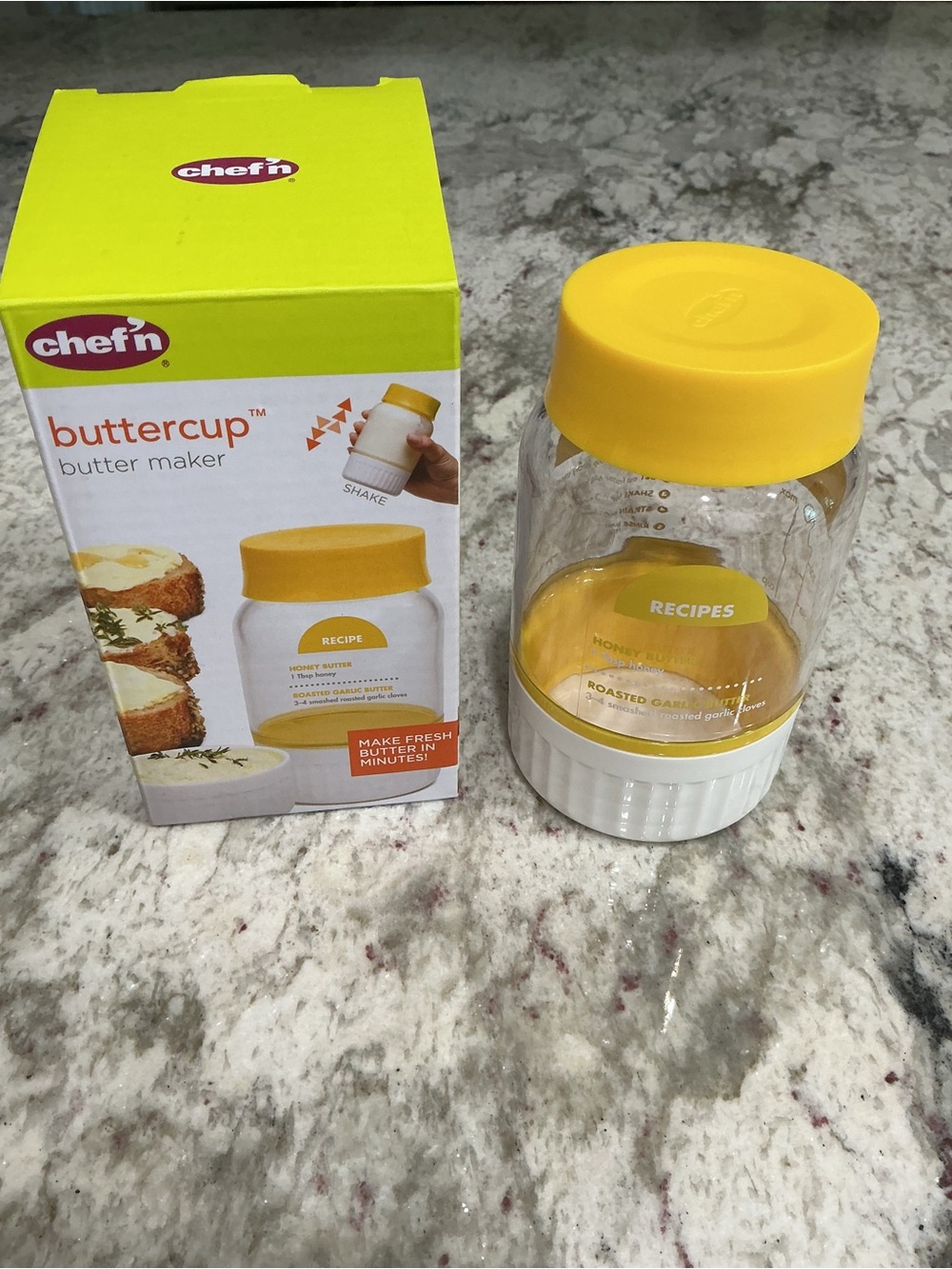Chef'n Buttercup Butter Maker - Yellow/White